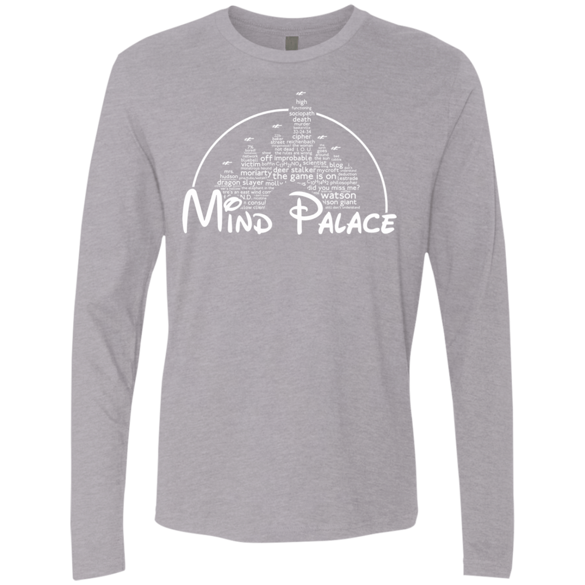 T-Shirts Heather Grey / Small Mind Palace Men's Premium Long Sleeve