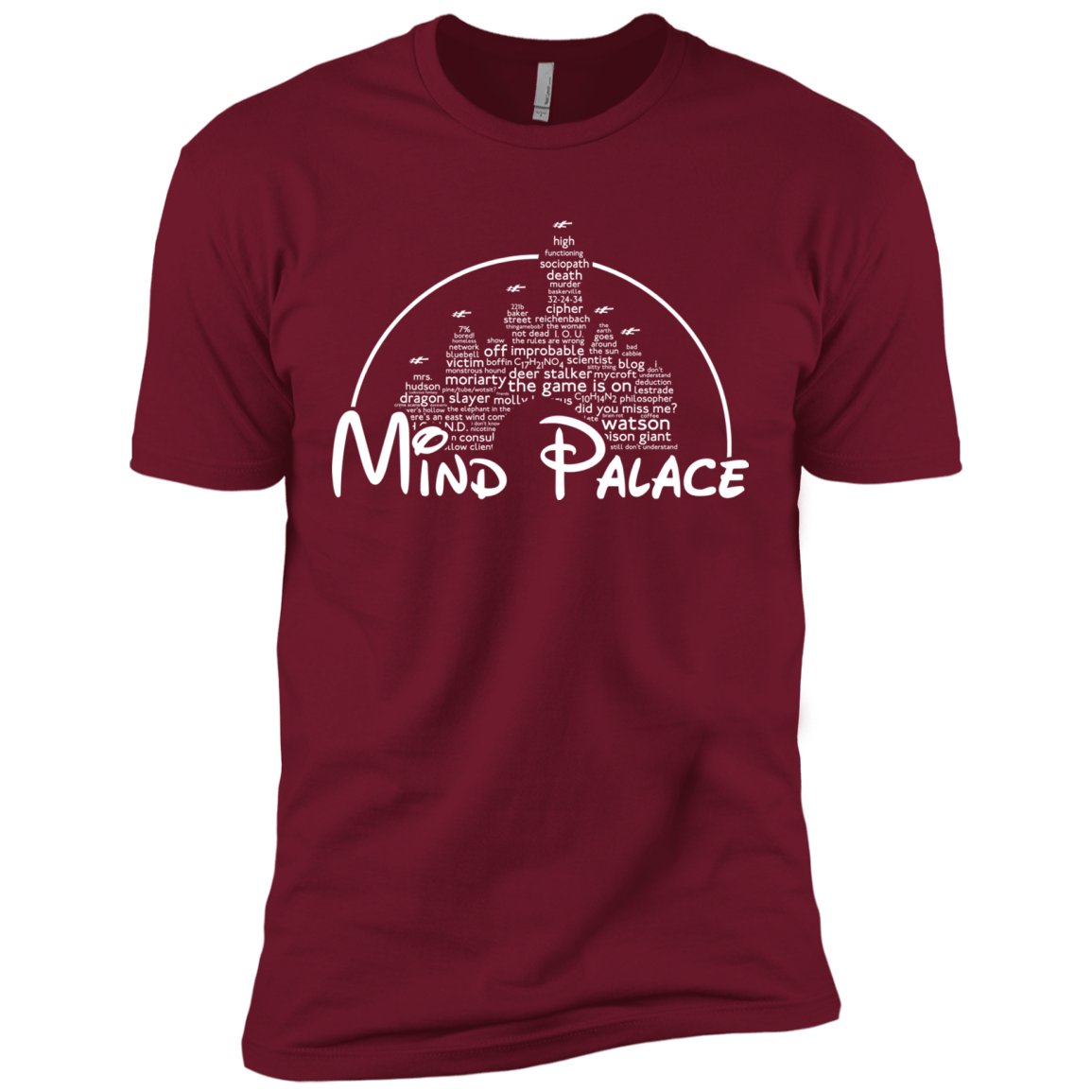 T-Shirts Cardinal / X-Small Mind Palace Men's Premium T-Shirt