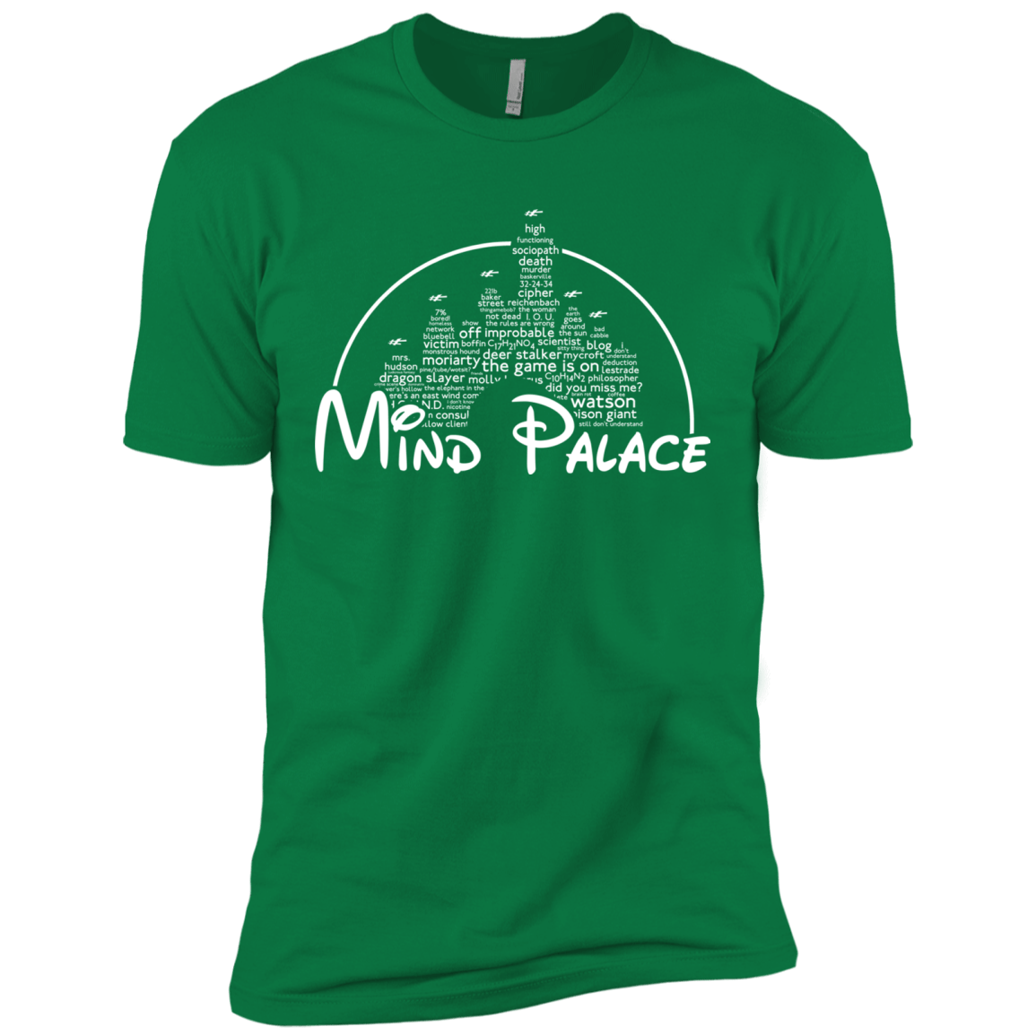 T-Shirts Kelly Green / X-Small Mind Palace Men's Premium T-Shirt