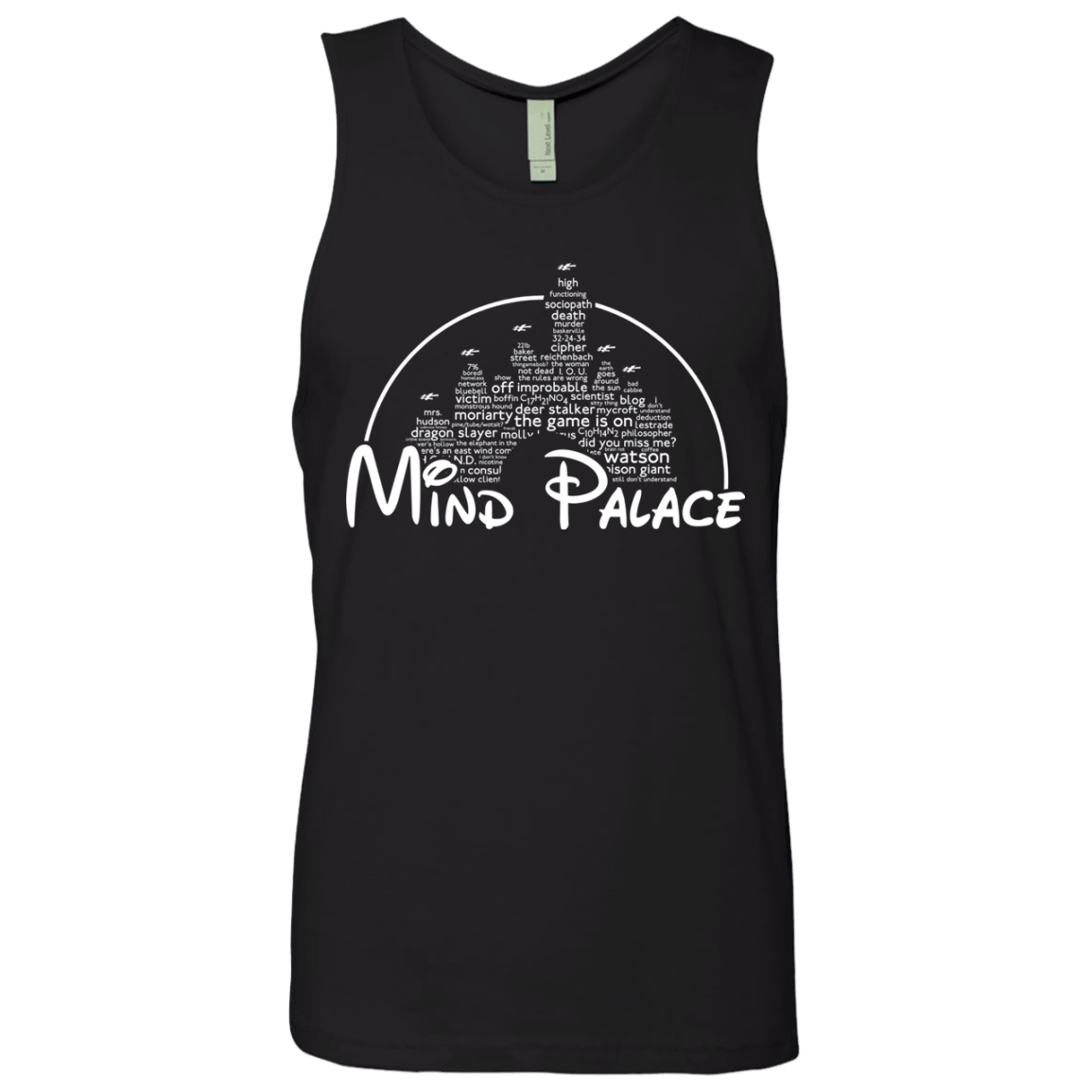 T-Shirts Black / Small Mind Palace Men's Premium Tank Top