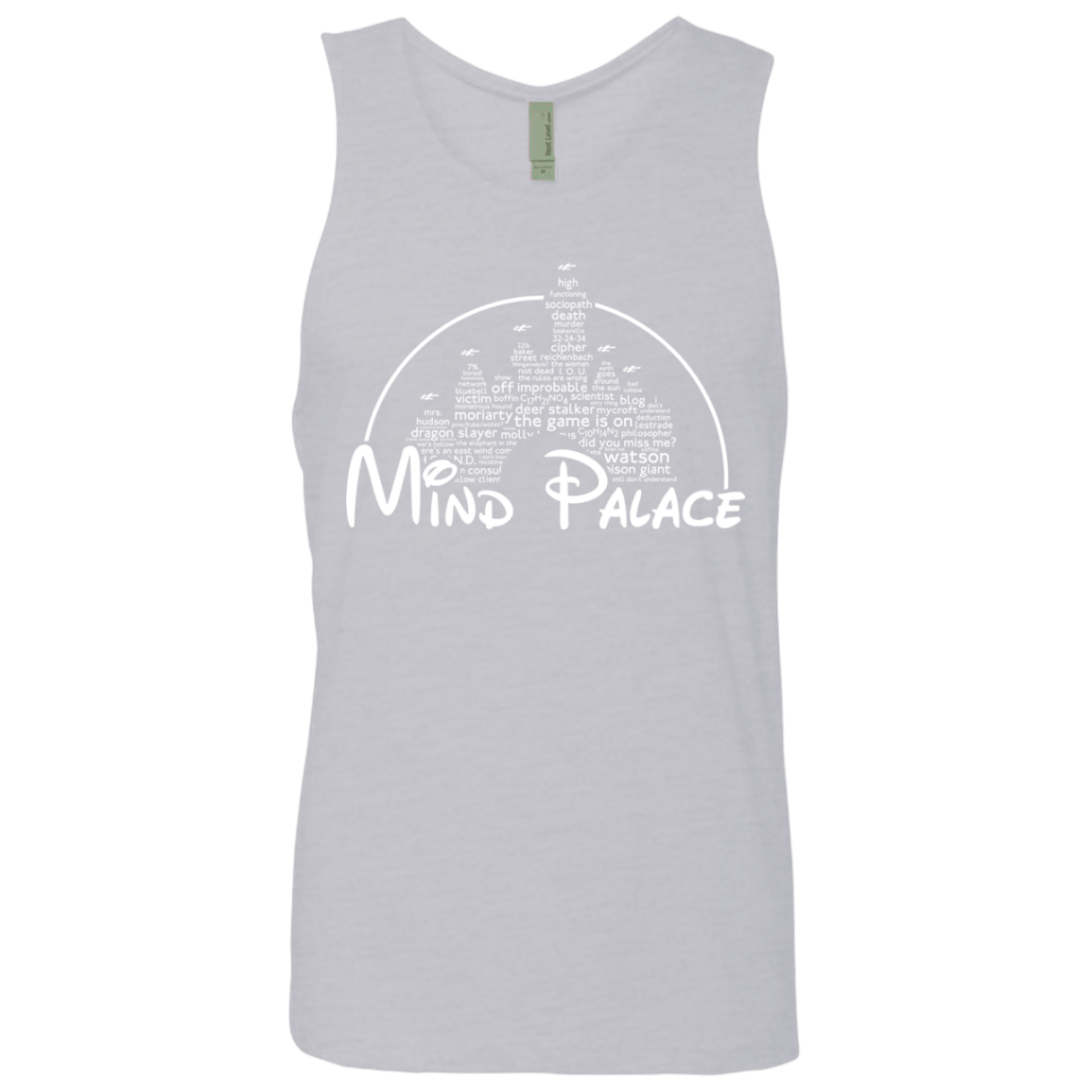 T-Shirts Heather Grey / Small Mind Palace Men's Premium Tank Top