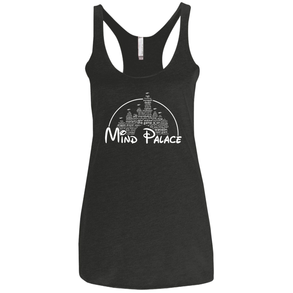 T-Shirts Vintage Black / X-Small Mind Palace Women's Triblend Racerback Tank
