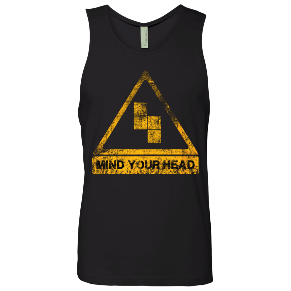 T-Shirts Black / Small MIND YOUR HEAD Men's Premium Tank Top