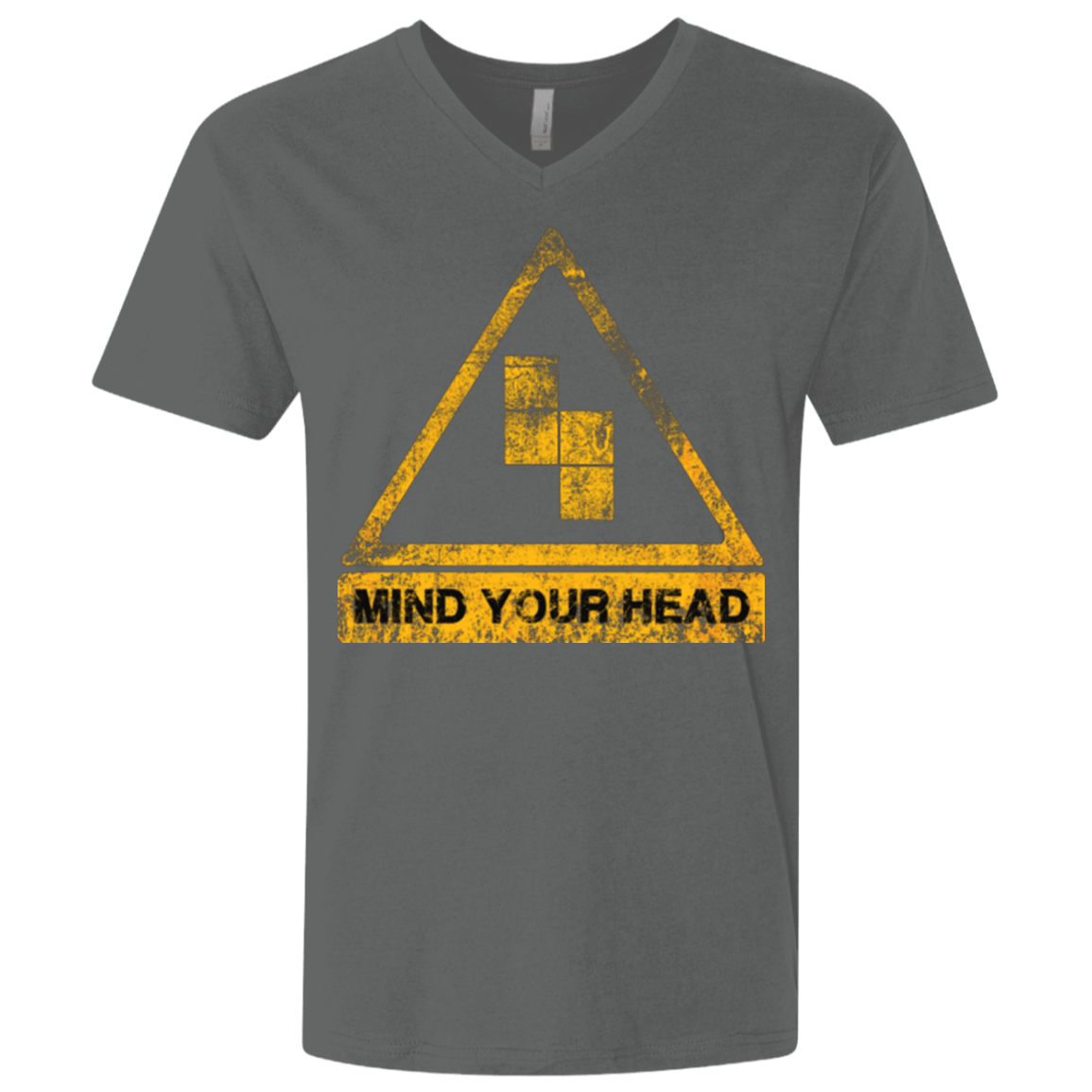 T-Shirts Heavy Metal / X-Small MIND YOUR HEAD Men's Premium V-Neck