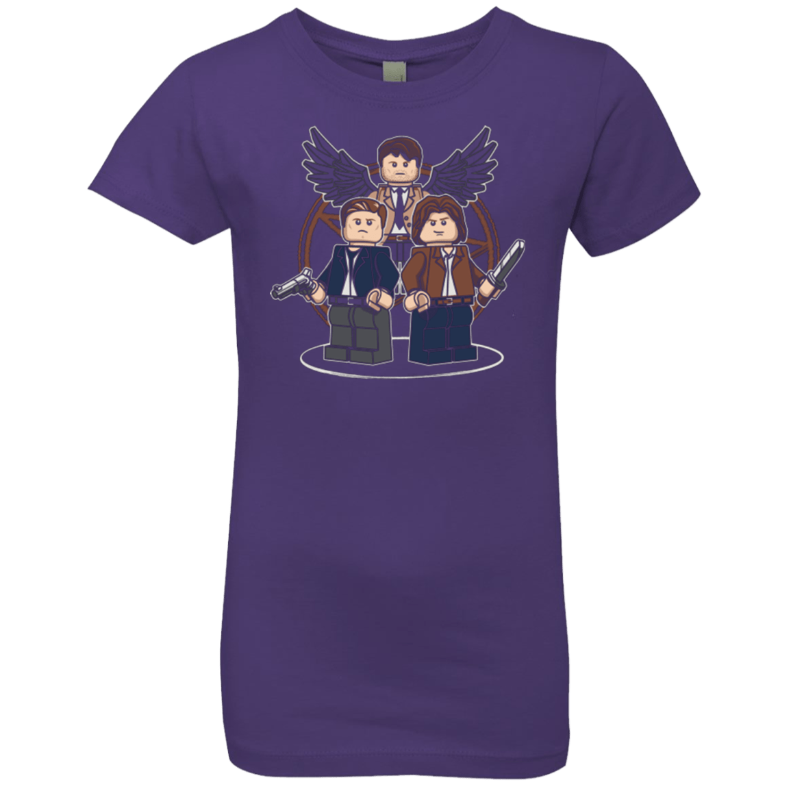 T-Shirts Purple Rush / YXS Mini Hunters Girls Premium T-Shirt
