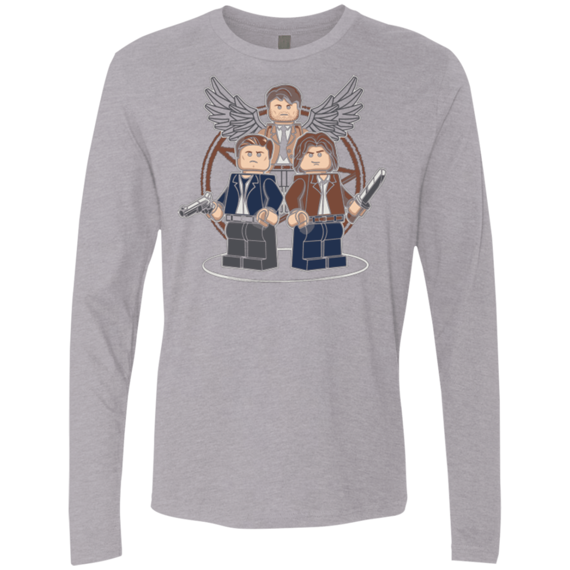 T-Shirts Heather Grey / Small Mini Hunters Men's Premium Long Sleeve