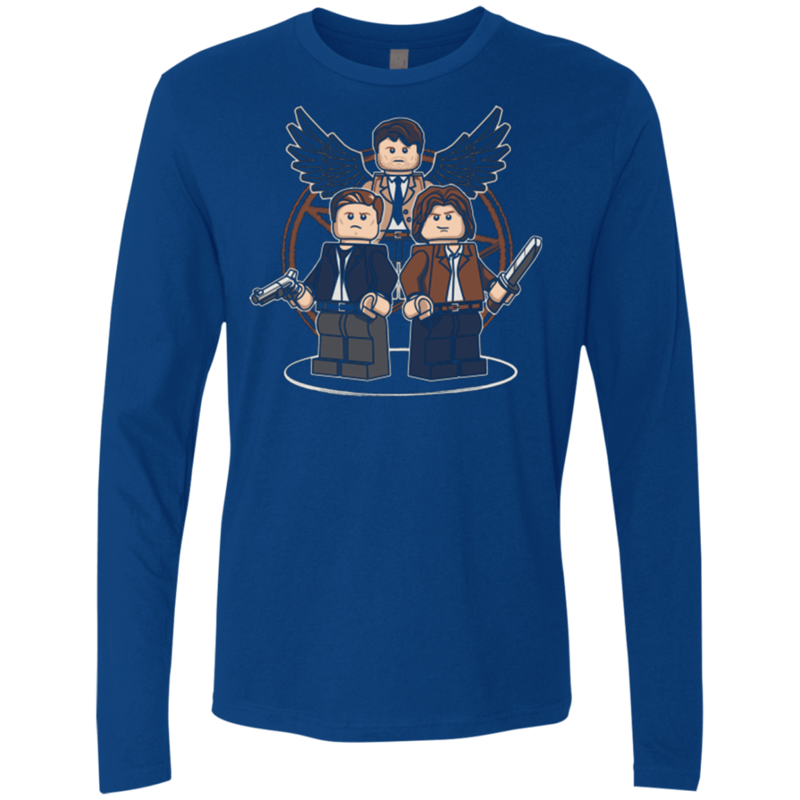 T-Shirts Royal / Small Mini Hunters Men's Premium Long Sleeve