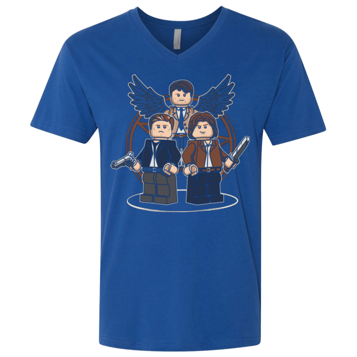 T-Shirts Royal / X-Small Mini Hunters Men's Premium V-Neck