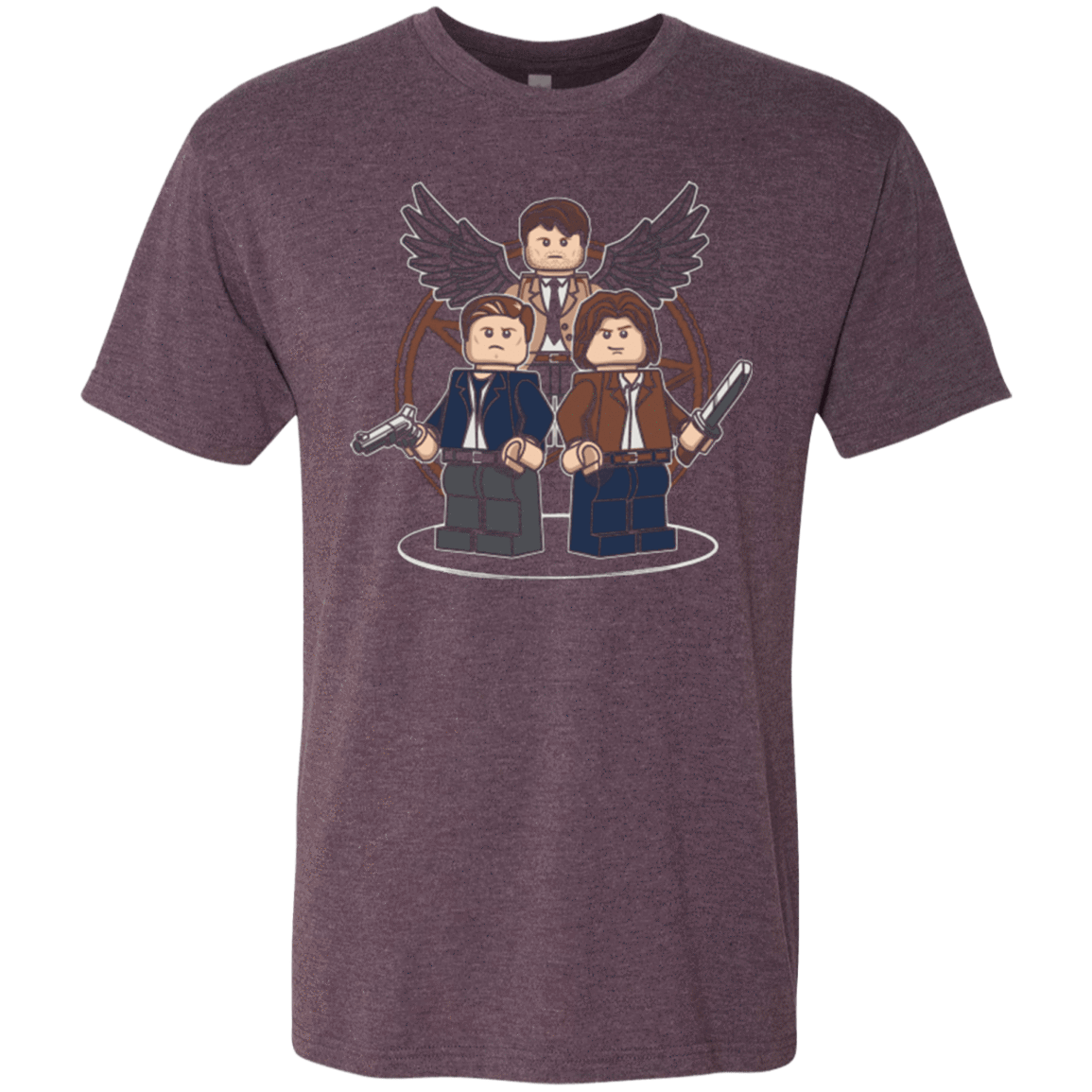 T-Shirts Vintage Purple / Small Mini Hunters Men's Triblend T-Shirt