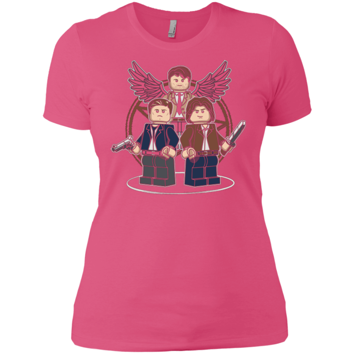 T-Shirts Hot Pink / X-Small Mini Hunters Women's Premium T-Shirt