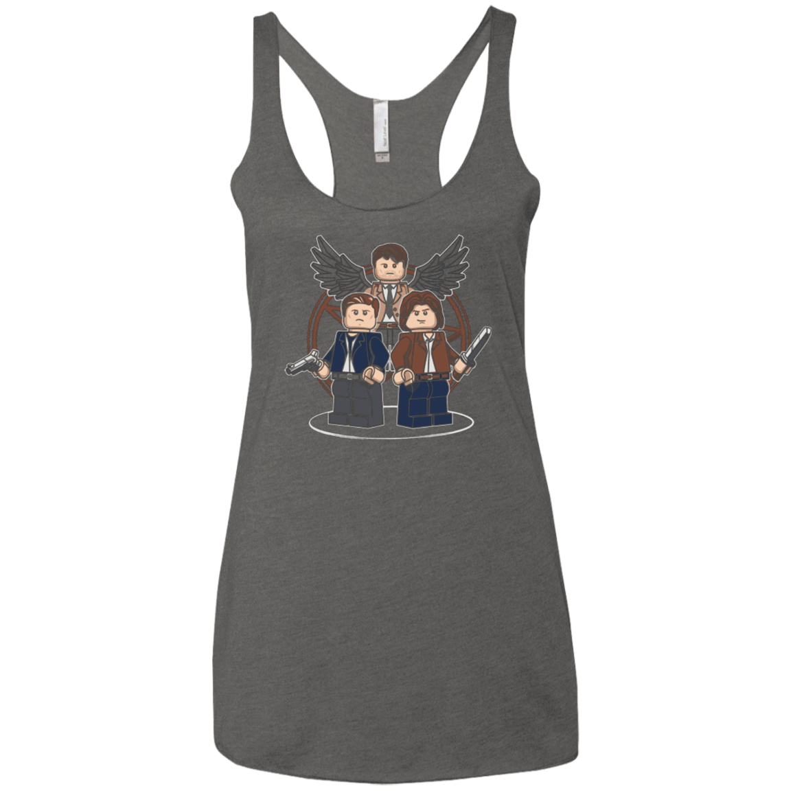 T-Shirts Premium Heather / X-Small Mini Hunters Women's Triblend Racerback Tank