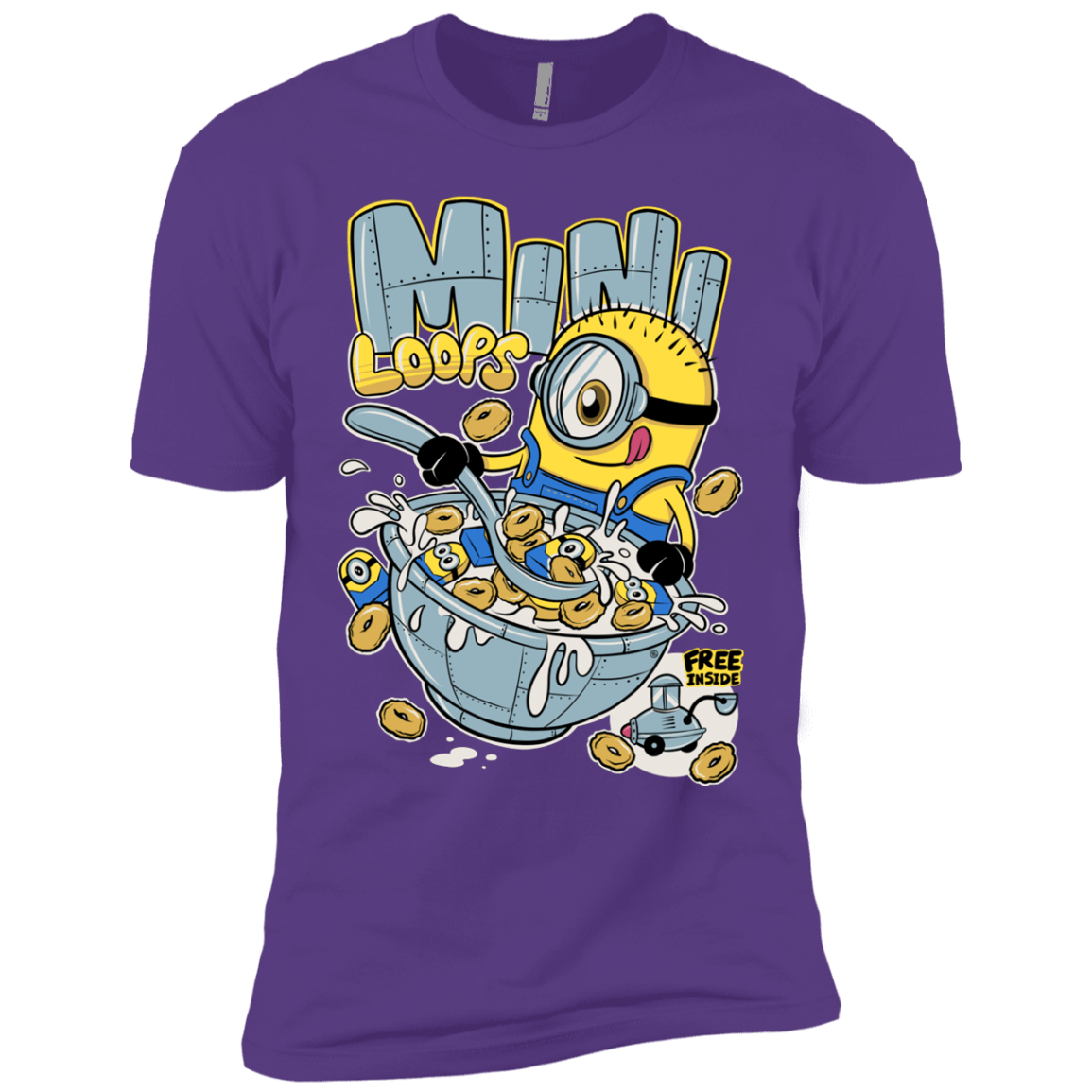 T-Shirts Purple Rush / YXS Mini Loops Boys Premium T-Shirt