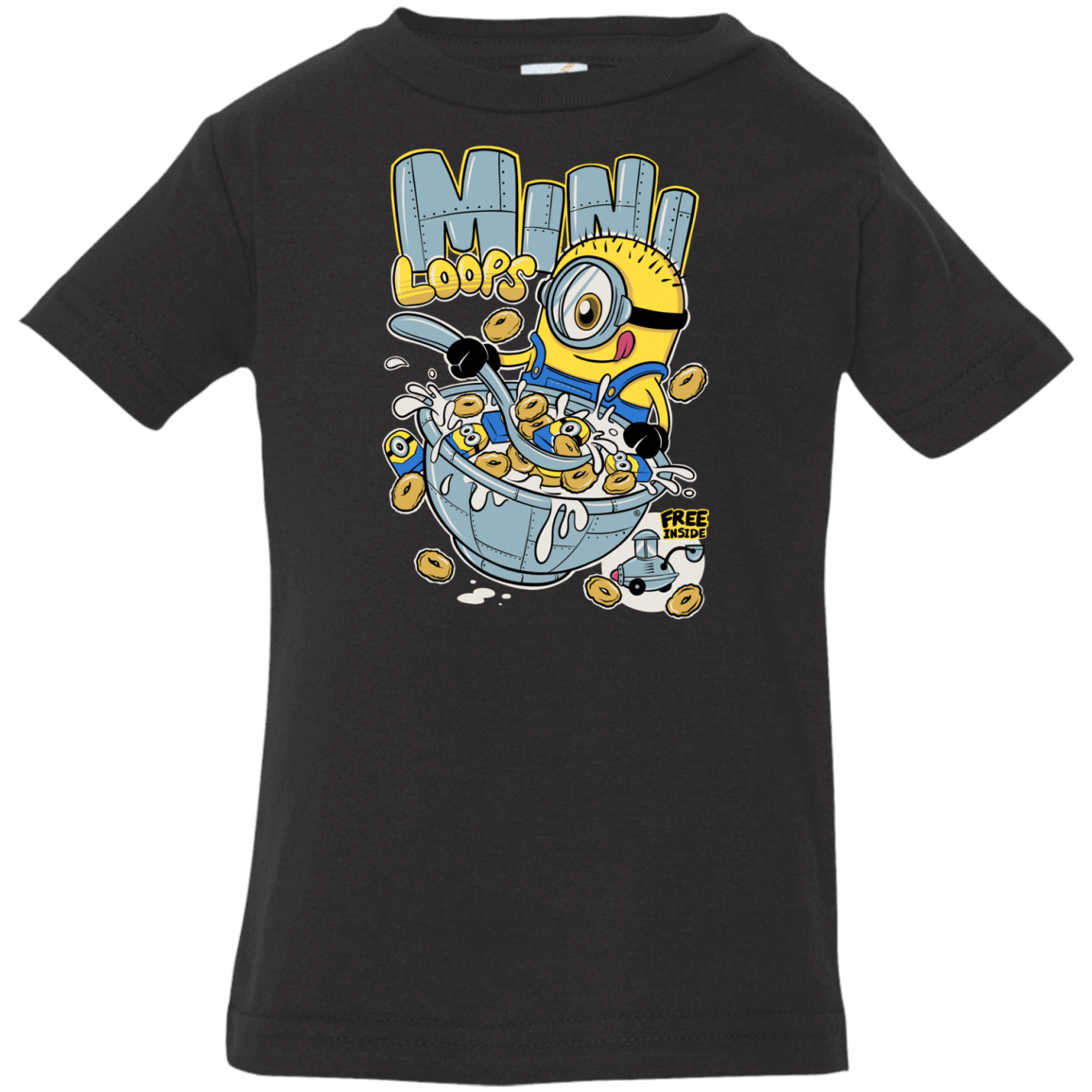 T-Shirts Black / 6 Months Mini Loops Infant Premium T-Shirt