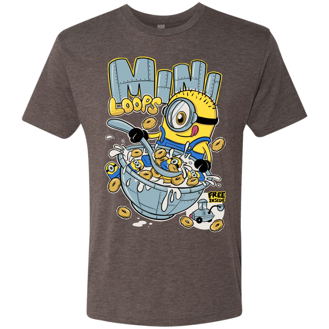 T-Shirts Macchiato / S Mini Loops Men's Triblend T-Shirt