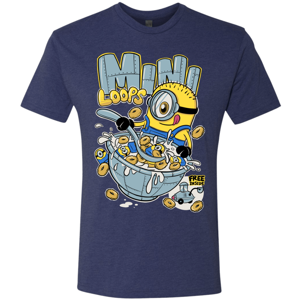 T-Shirts Vintage Navy / S Mini Loops Men's Triblend T-Shirt