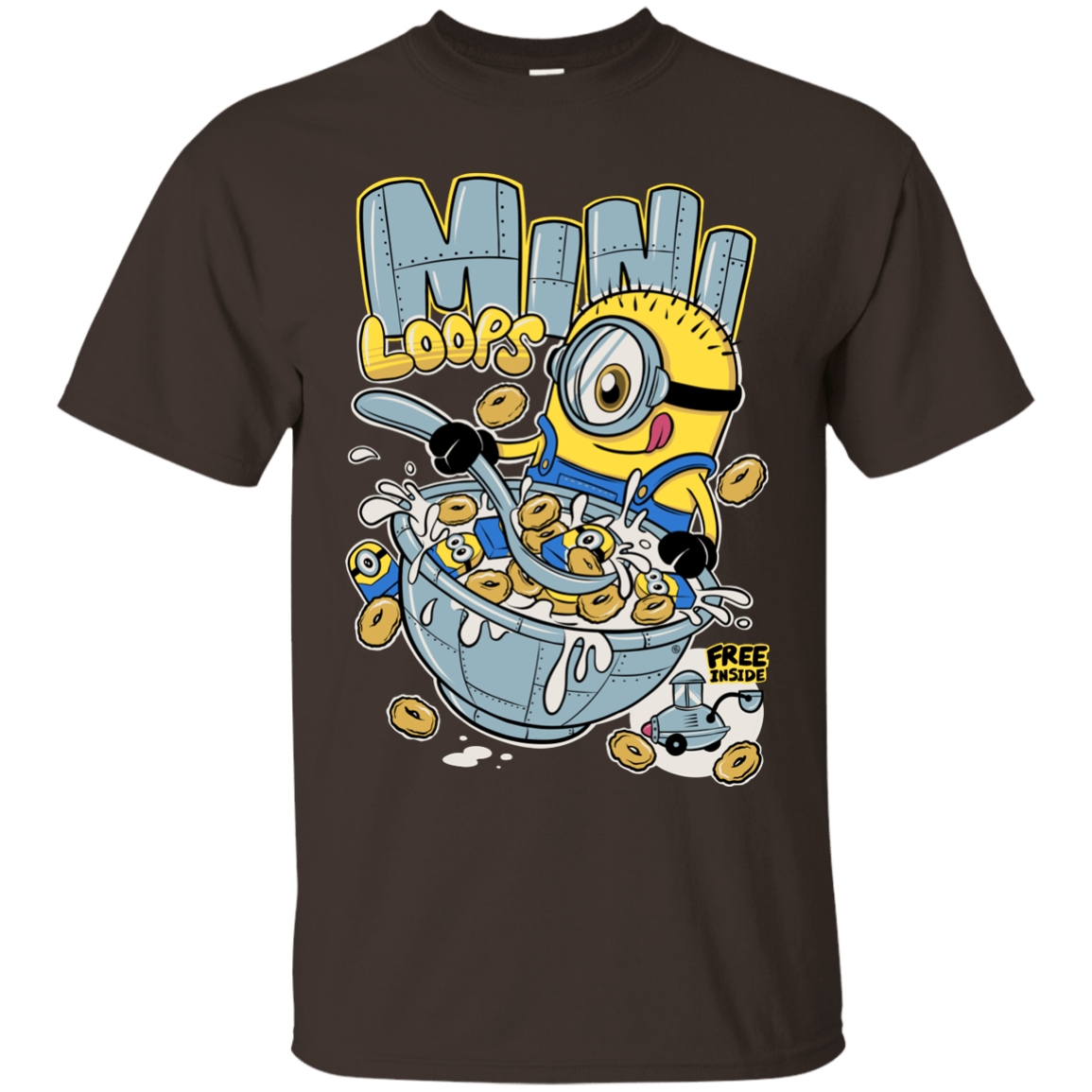 T-Shirts Dark Chocolate / S Mini Loops T-Shirt