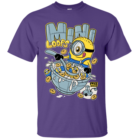 T-Shirts Purple / S Mini Loops T-Shirt