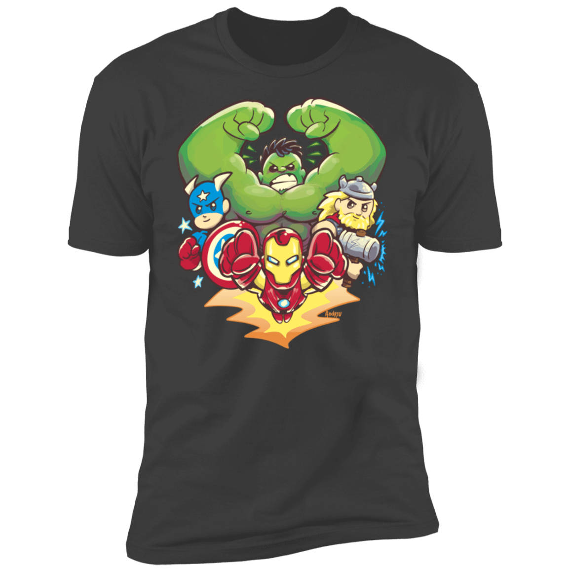 T-Shirts Heavy Metal / S Miniheroes Men's Premium T-Shirt