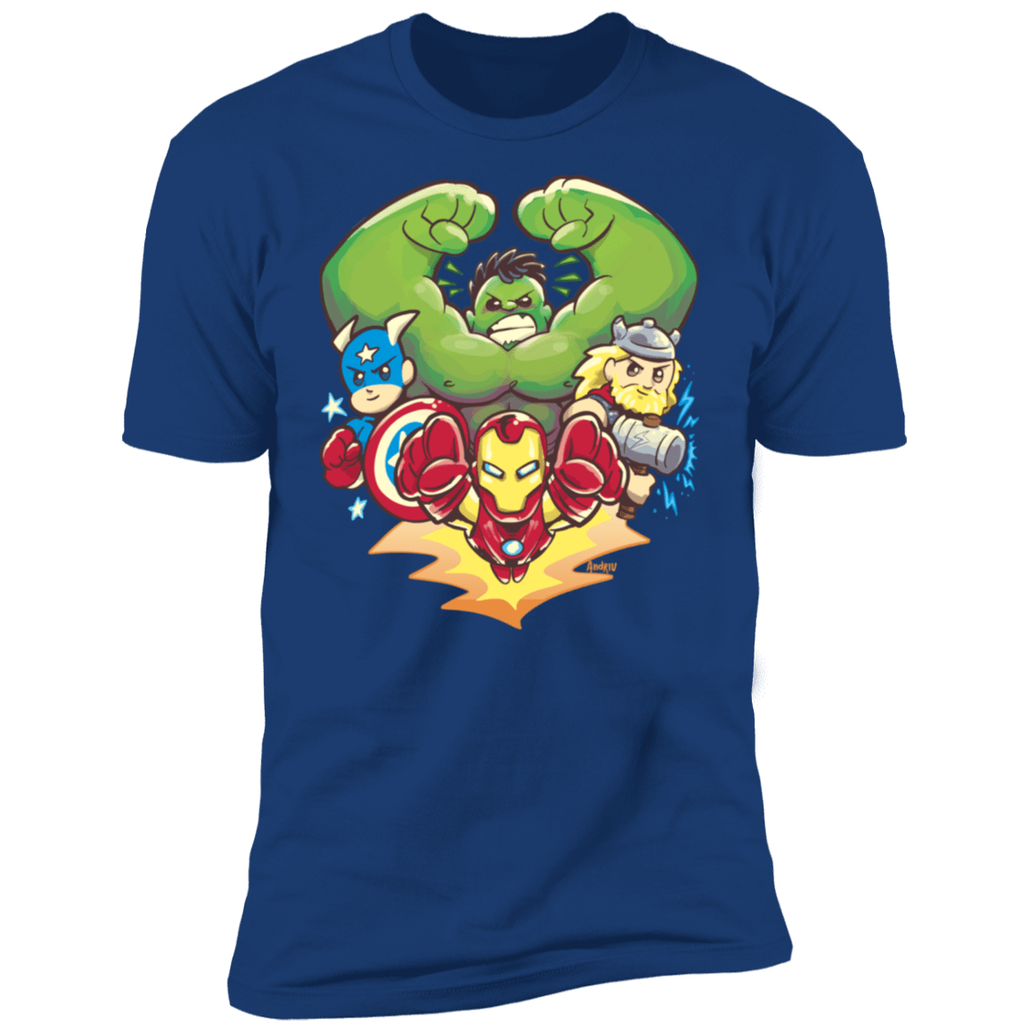 T-Shirts Royal / S Miniheroes Men's Premium T-Shirt