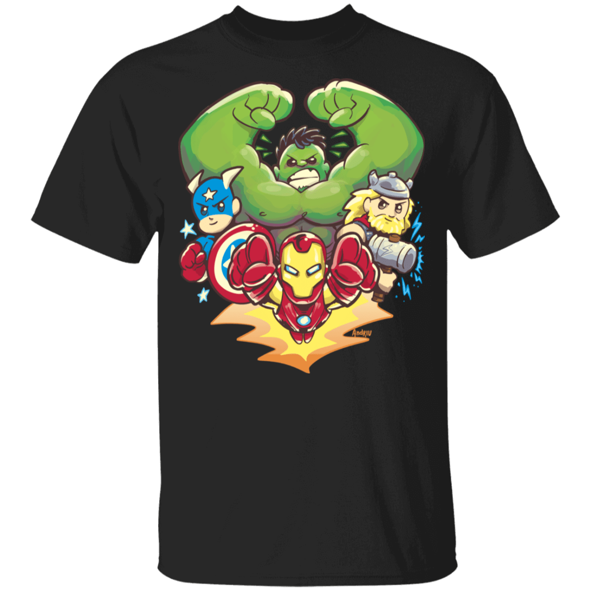 T-Shirts Black / YXS Miniheroes Youth T-Shirt