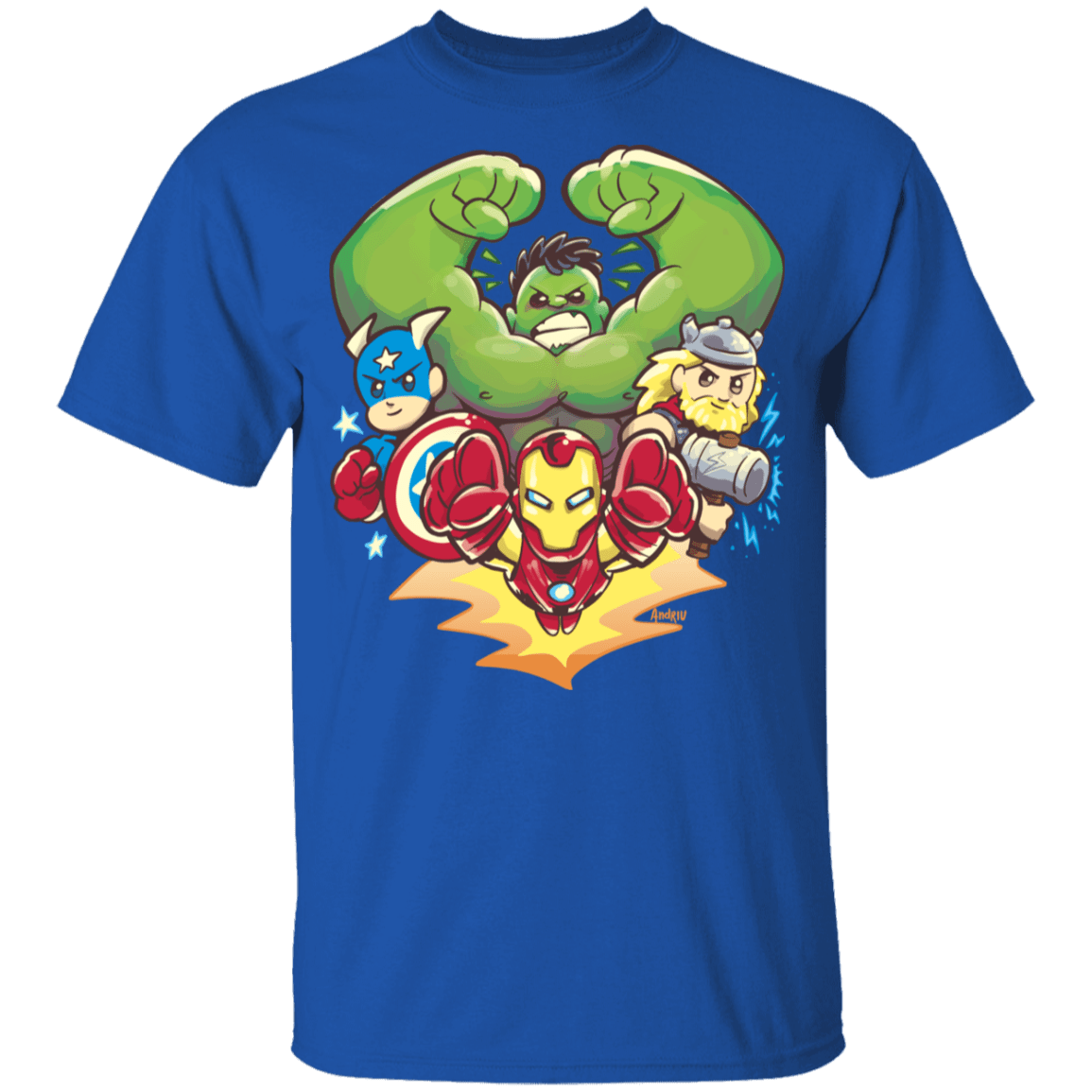T-Shirts Royal / YXS Miniheroes Youth T-Shirt