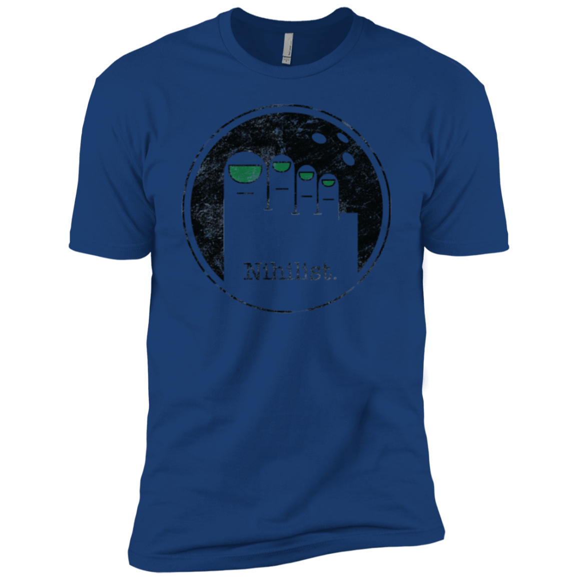 T-Shirts Royal / YXS Minimalist Nihilist Boys Premium T-Shirt