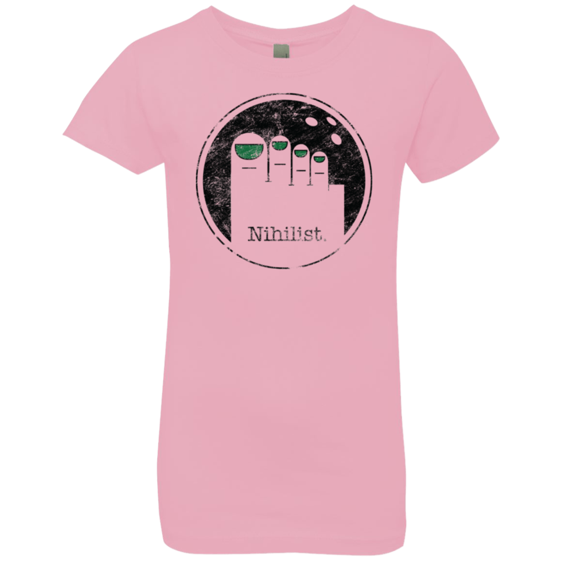 T-Shirts Light Pink / YXS Minimalist Nihilist Girls Premium T-Shirt