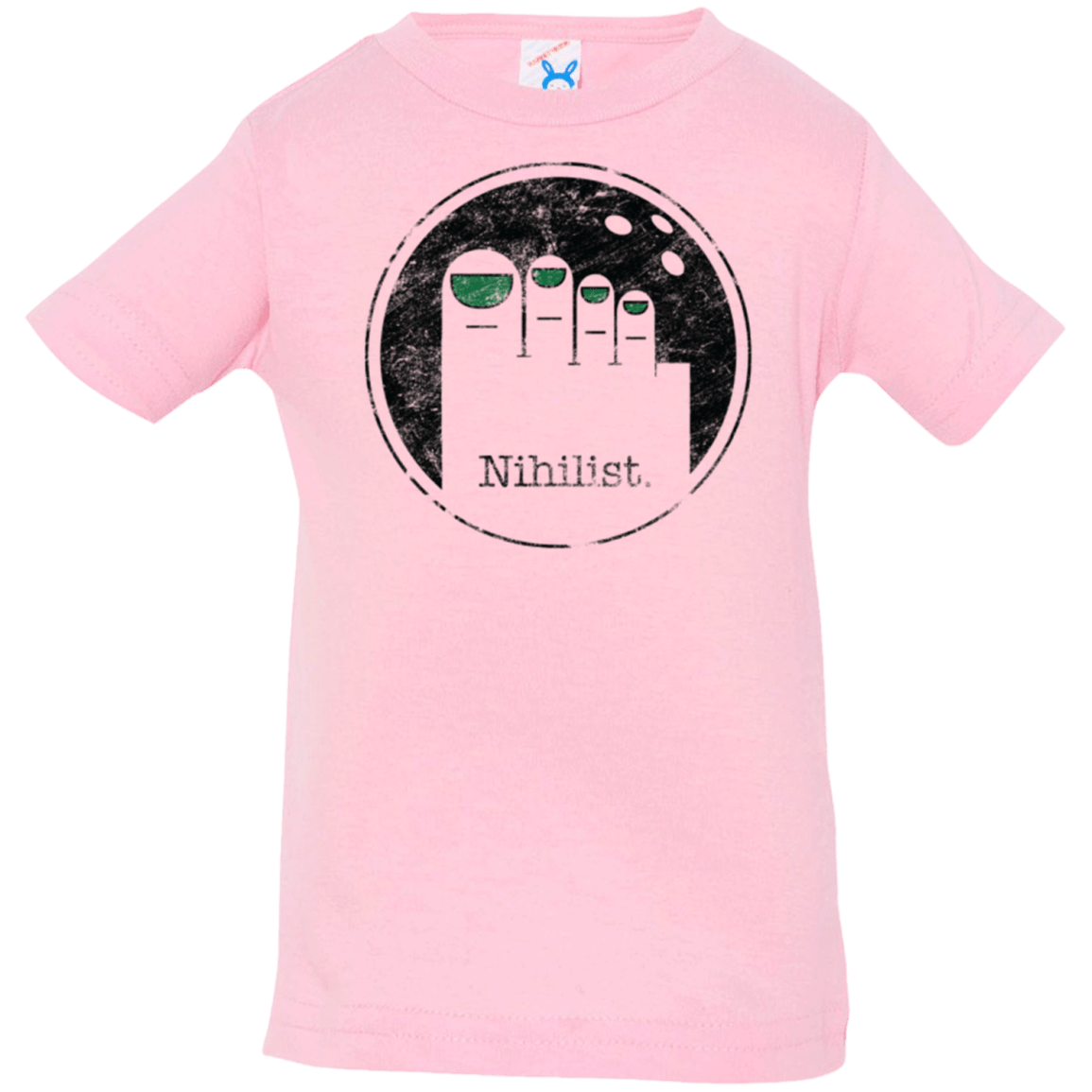 T-Shirts Pink / 6 Months Minimalist Nihilist Infant Premium T-Shirt