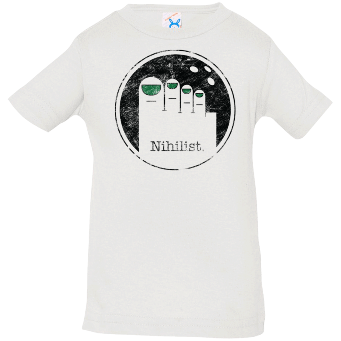T-Shirts White / 6 Months Minimalist Nihilist Infant Premium T-Shirt