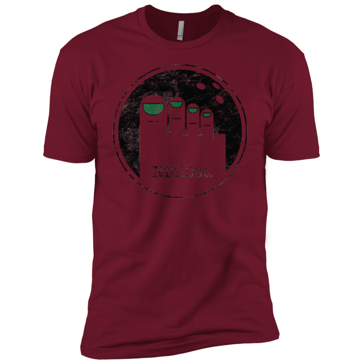 T-Shirts Cardinal / X-Small Minimalist Nihilist Men's Premium T-Shirt