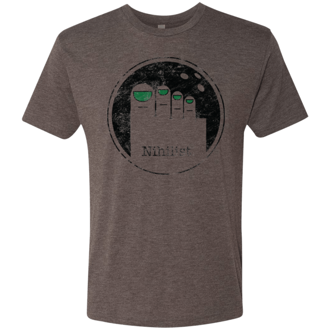 T-Shirts Macchiato / Small Minimalist Nihilist Men's Triblend T-Shirt