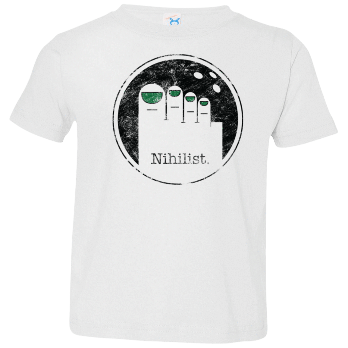 T-Shirts White / 2T Minimalist Nihilist Toddler Premium T-Shirt