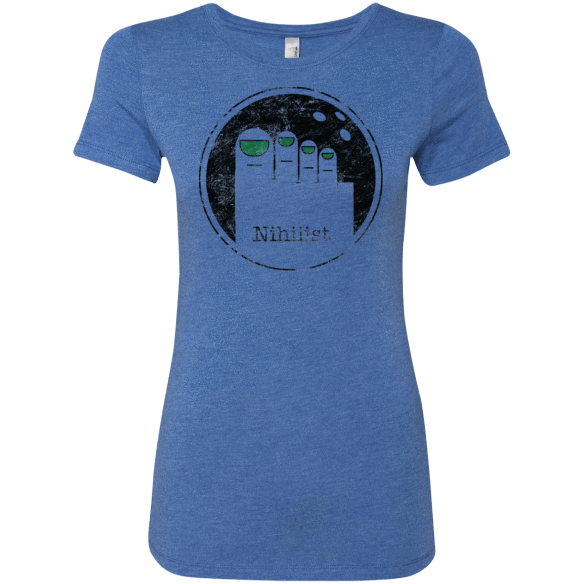 T-Shirts Vintage Royal / Small Minimalist Nihilist Women's Triblend T-Shirt