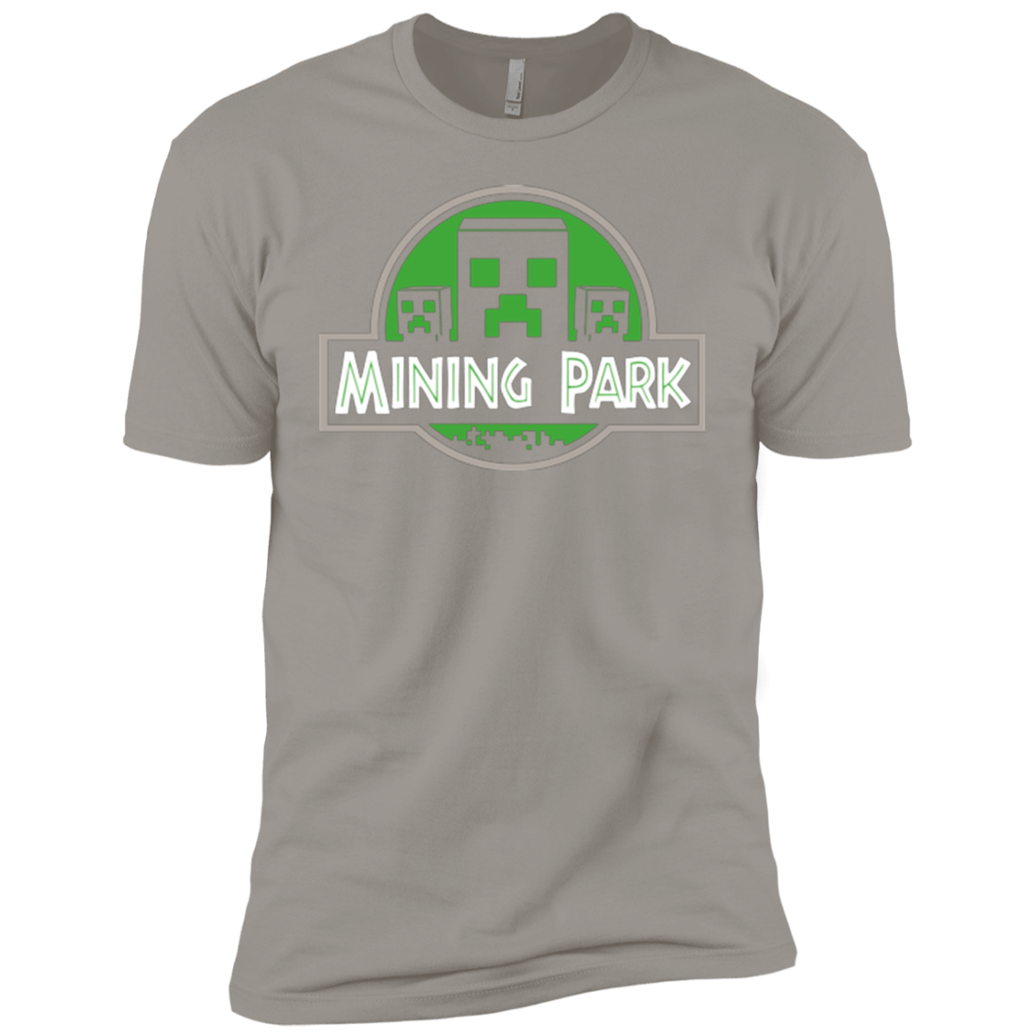 T-Shirts Light Grey / YXS Mining Park Boys Premium T-Shirt