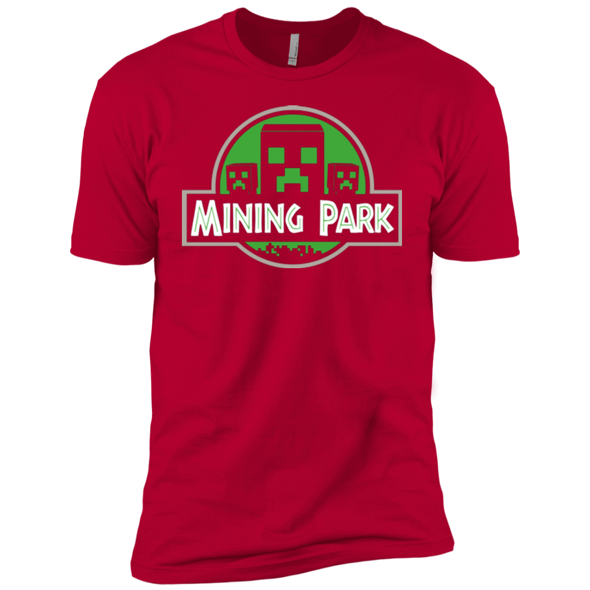 T-Shirts Red / YXS Mining Park Boys Premium T-Shirt