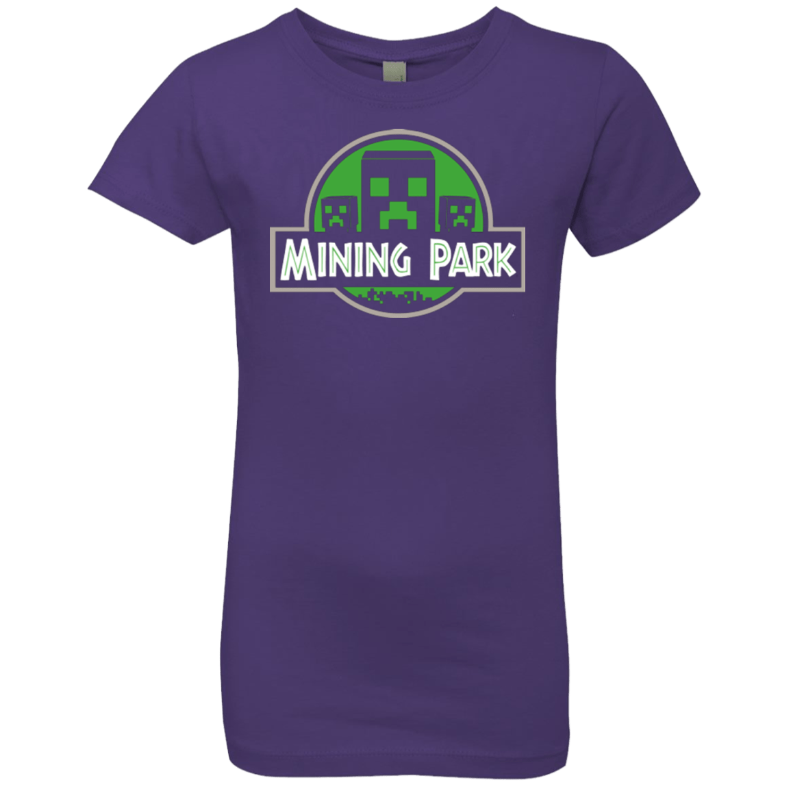 T-Shirts Purple Rush / YXS Mining Park Girls Premium T-Shirt