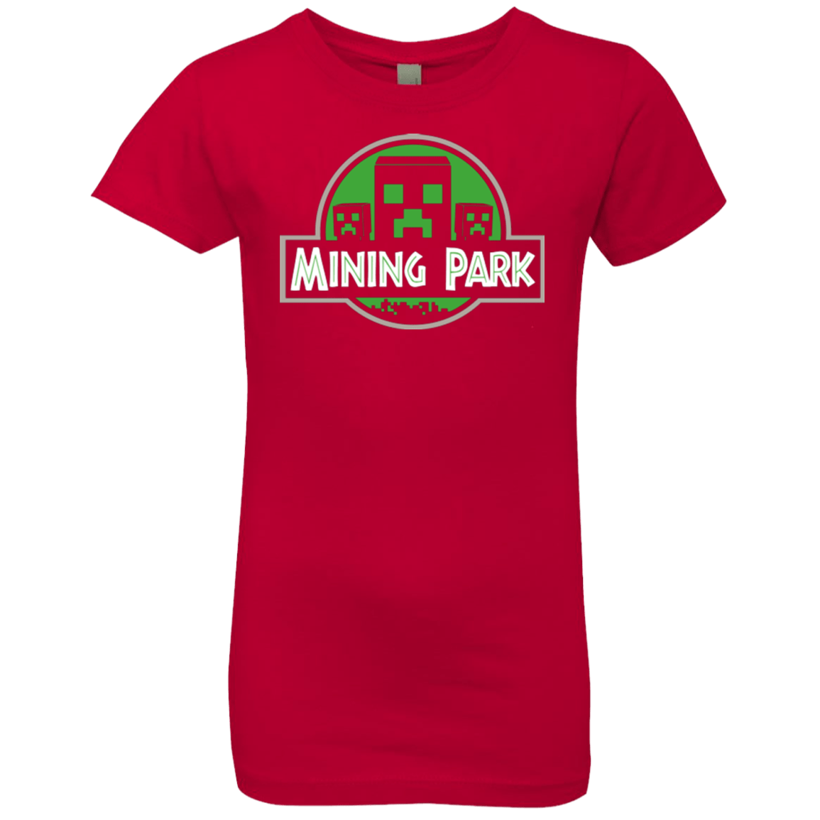 T-Shirts Red / YXS Mining Park Girls Premium T-Shirt