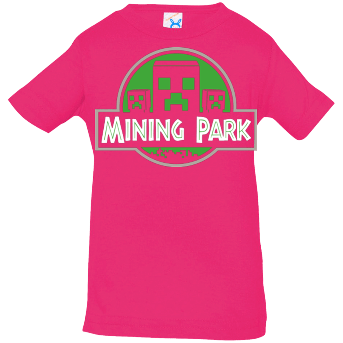 T-Shirts Hot Pink / 6 Months Mining Park Infant Premium T-Shirt