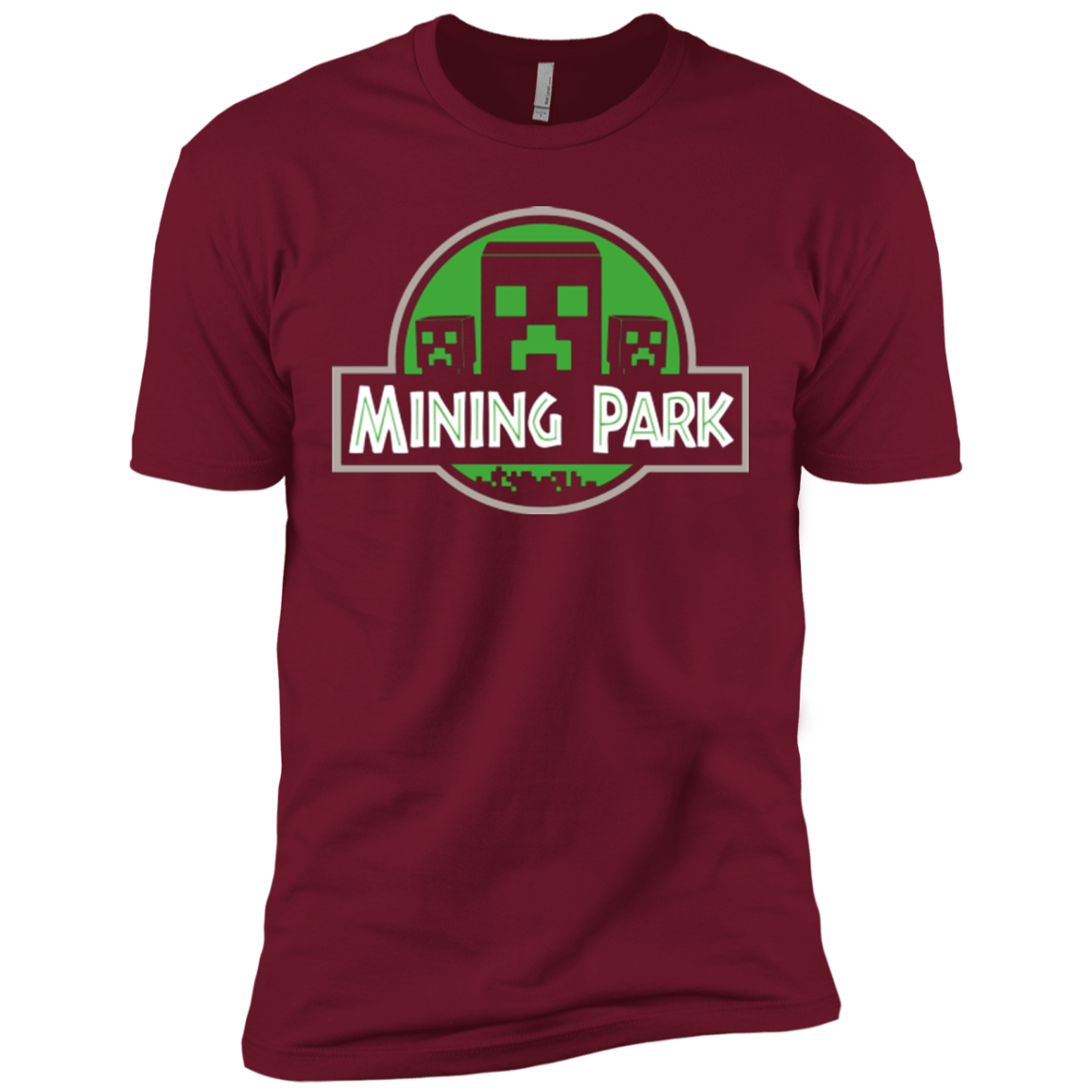 T-Shirts Cardinal / X-Small Mining Park Men's Premium T-Shirt