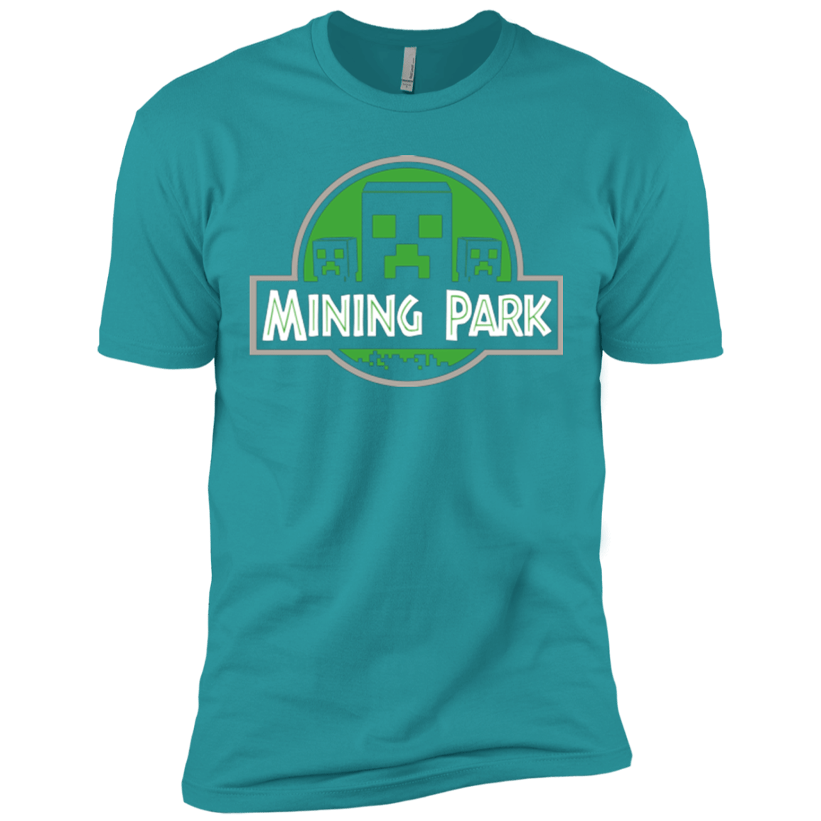 T-Shirts Tahiti Blue / X-Small Mining Park Men's Premium T-Shirt