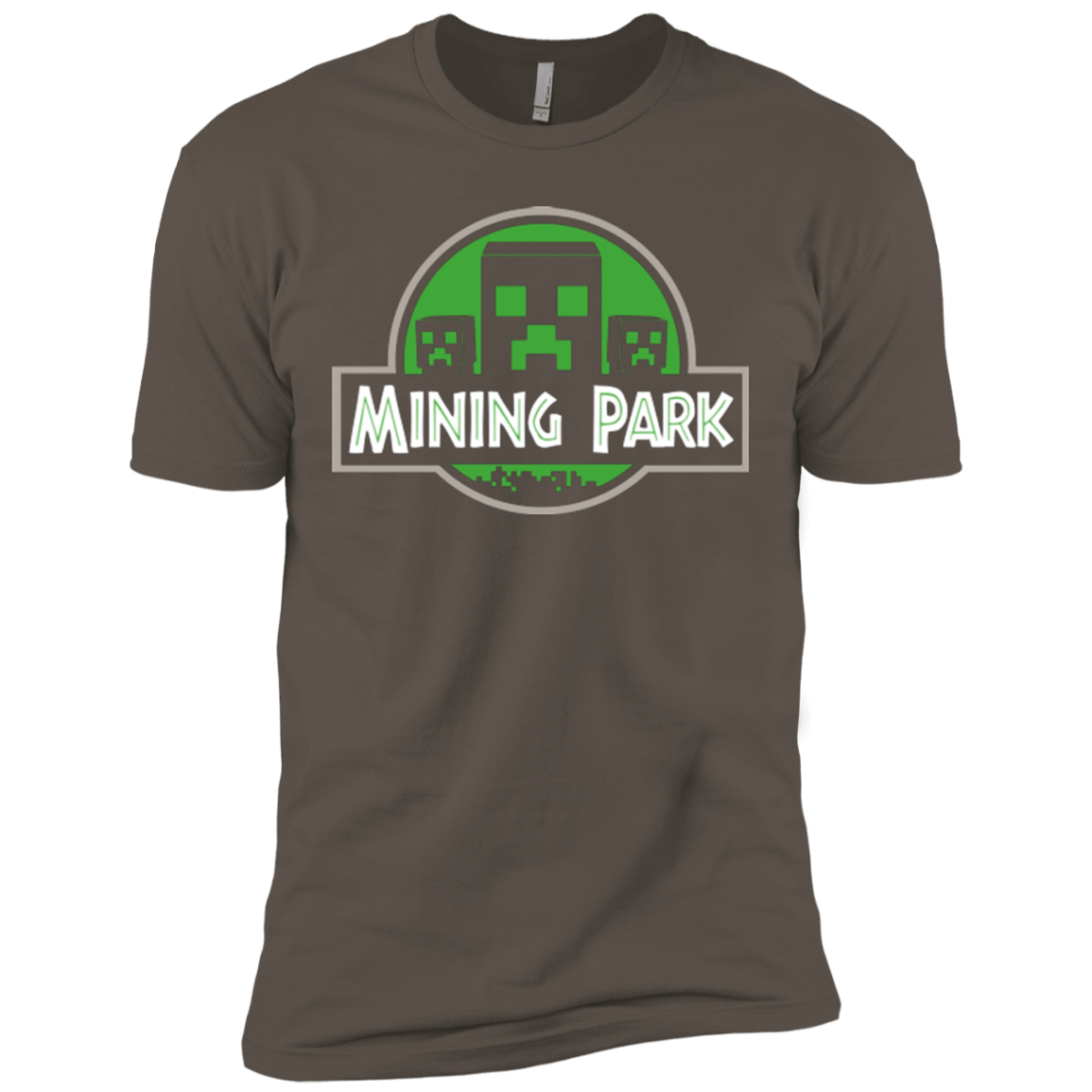 T-Shirts Warm Grey / X-Small Mining Park Men's Premium T-Shirt