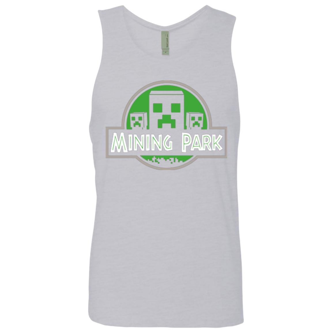 T-Shirts Heather Grey / Small Mining Park Men's Premium Tank Top