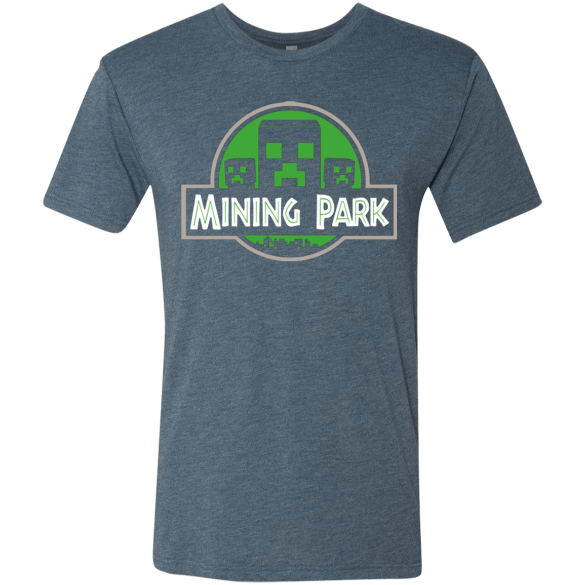 T-Shirts Indigo / Small Mining Park Men's Triblend T-Shirt