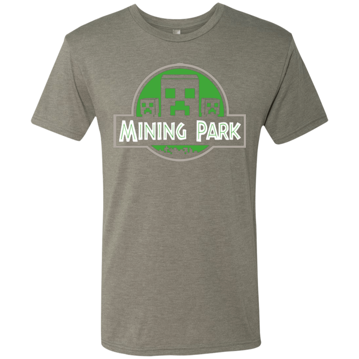 T-Shirts Venetian Grey / Small Mining Park Men's Triblend T-Shirt