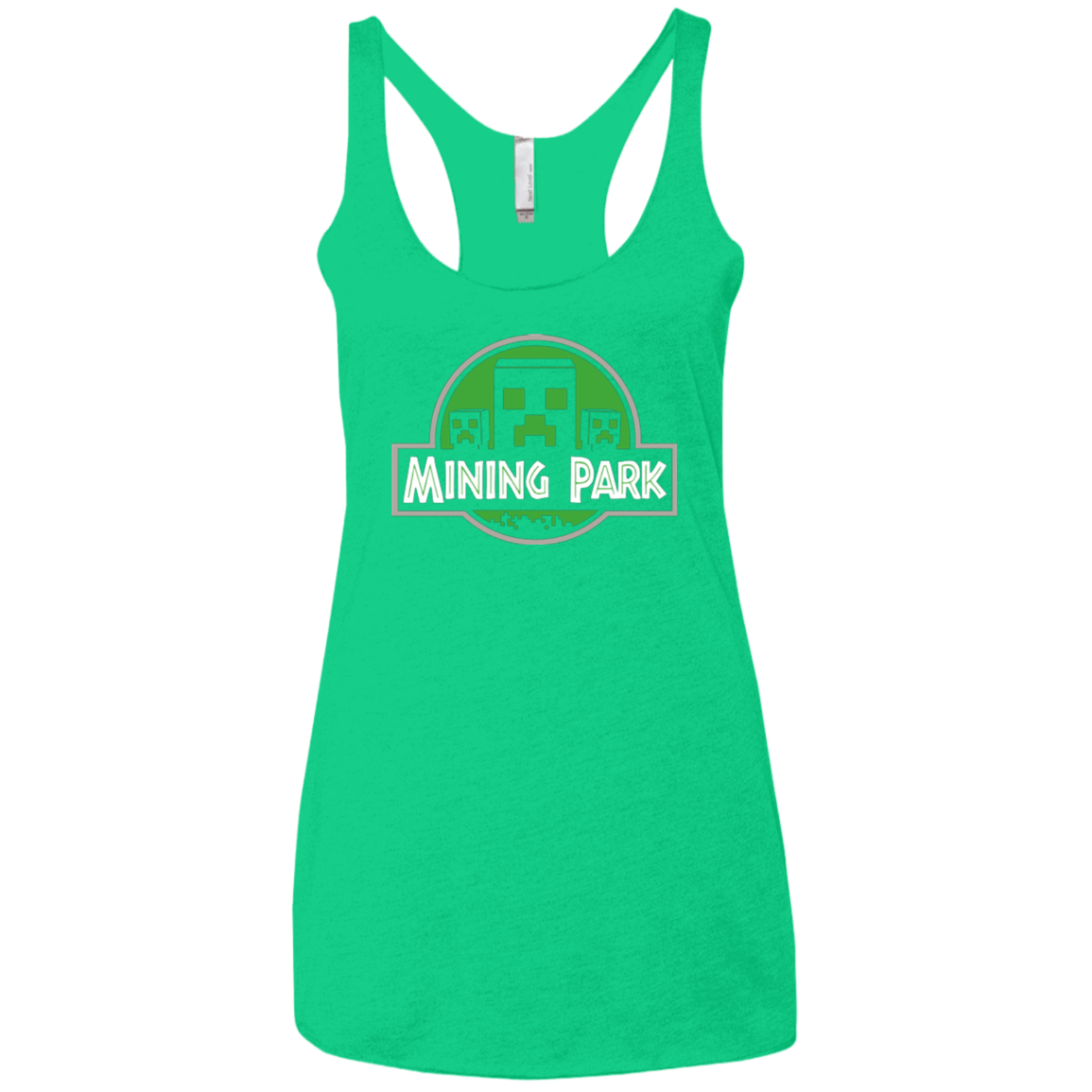 T-Shirts Envy / X-Small Mining Park Women's Triblend Racerback Tank