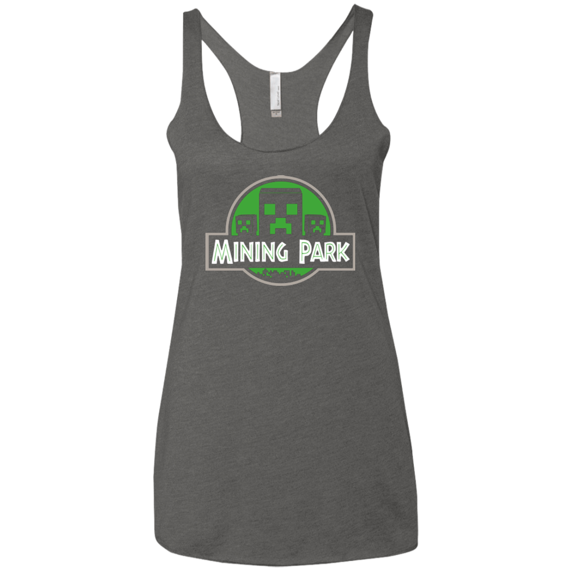 T-Shirts Premium Heather / X-Small Mining Park Women's Triblend Racerback Tank