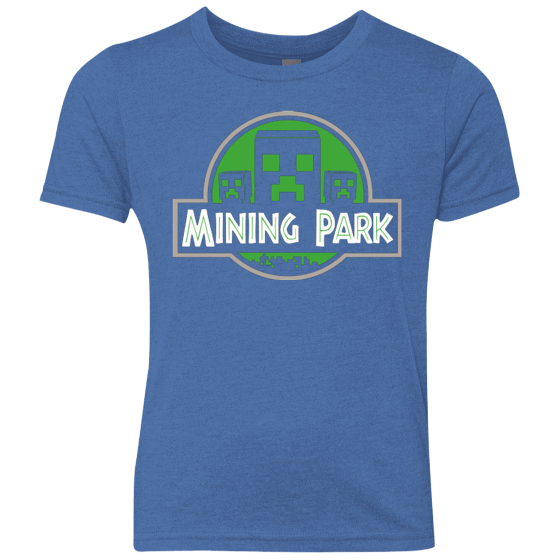 T-Shirts Vintage Royal / YXS Mining Park Youth Triblend T-Shirt