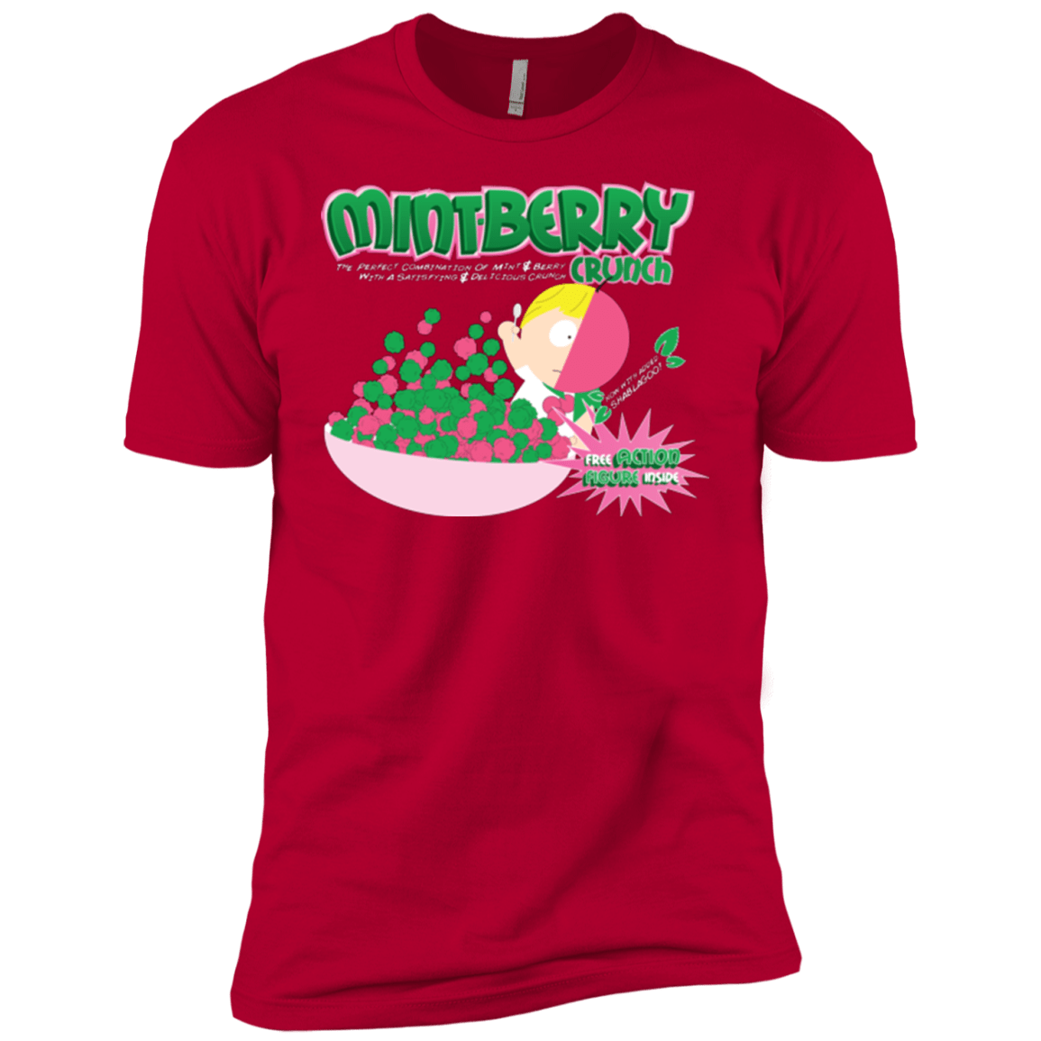 T-Shirts Red / YXS Mintberry Crunch Boys Premium T-Shirt