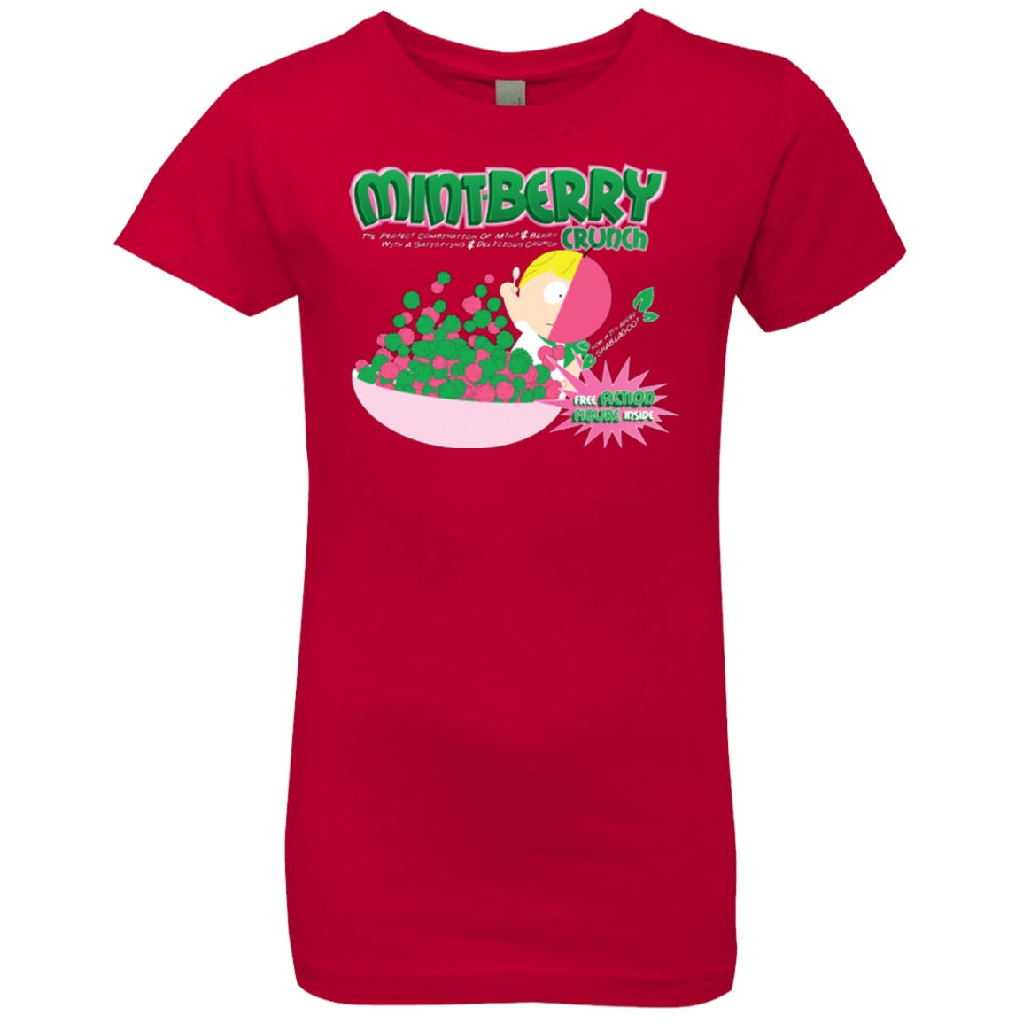 T-Shirts Red / YXS Mintberry Crunch Girls Premium T-Shirt