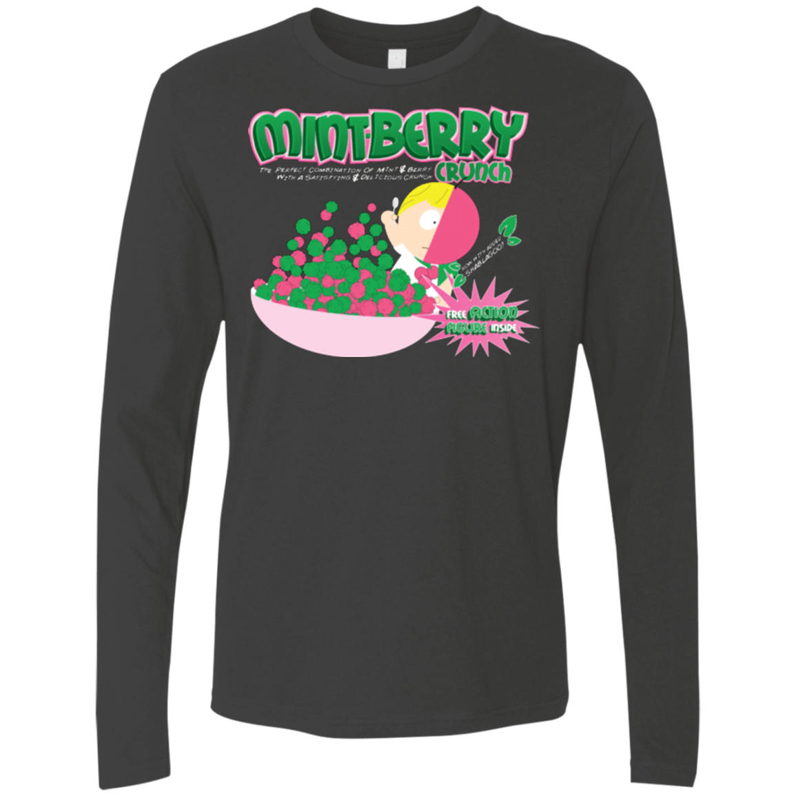 T-Shirts Heavy Metal / Small Mintberry Crunch Men's Premium Long Sleeve